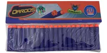 Refil Munição Dardos Nerf Hasbro Kit 60 Unidades Jogo Bala