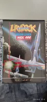 Cartucho Original Completo Super Laydock Mission Striker Msx