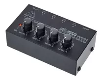 Amplificador De Auriculares Behringer Microamp Ha400 4ch 