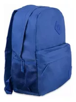 Mochila Lisa De Espalda Reforzada 43,5cm 17 Pulgadas Escolar