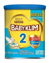 Fórmula Láctea Baby Klim 2 X 400 Gr