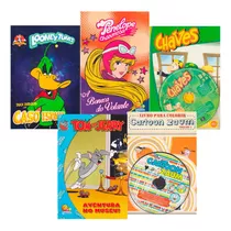 Livro Infantil Quadrinhos Atividades Cartoon Desenho Animado