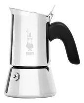 Cafetera Bialetti New Venus 2 Tazas Acero Inoxidable Italiana Color Acero Inoxidable