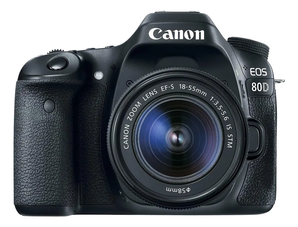 Canon Eos 80d Com Lente Ef S 18 135mm Is Stm | Mercado Livre
