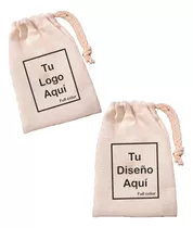 Bolsas De Lienzo 20x30. C/ Diseño Logo. Pack 10