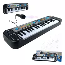 Piano + Microfone Semi Profissional 37 Keys Presente Crianç