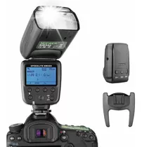 Flash Speedlite Para Canon Nikon Sony Panasonic Olympus Lcd