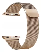 Correa De Acero Milanese Apple Watch Para 42/44/45mm