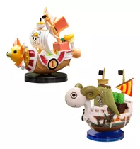 2 Figuras One Piece Barco Mini Thousand Sunny Y Going Merry