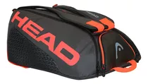 Bolso Paletero Pro Padel 50 Negro Rojo Head