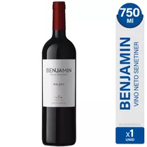 Vino Benjamin Malbec Nieto Senetiner Tinto 750ml - 01mercado