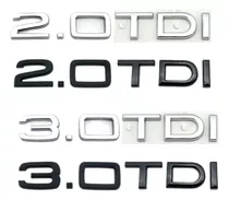 Para Audi A3 A4s4 A5s5 A6 A7 A8 Q5 Logo Sticker 2.0 3.0 Tdi