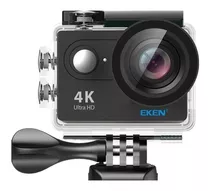 Câmera De Vídeo Eken H9r Sport 4k Capacete Controle Preta