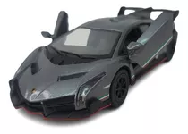 Carrinho Miniatura Lamborghini Veneno Brinquedo Com Fricção