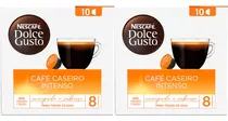 Kit 20 Capsulas Cafeteira Dolce Gusto -nescafé Sabores 2 Cxs