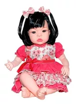 Boneca Baby Kiss Estilo Reborn Menina Sid Nyl