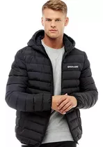 Campera Impermeable Hombre Inflable Con Capucha Rimland