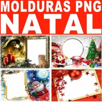 Molduras Fotos Fundo Transparente Arquivos Png Natal Noel