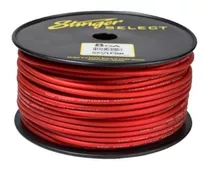 Cable 8ga Stinger Select X Metro  Ssvlp8r/1 Potencia Sonocar