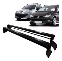 Rack De Teto Automotivo Peugeot 206/207 - 2 Portas- Preto