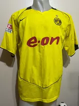 Camiseta Borussia Dortmund Alemania 2004 2005 Rosicky #10 Xl