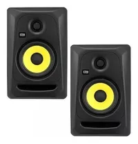 Krk Monitores De Estudio Classic 5 G3 Activos Por Par Color Negro