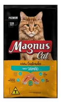 Ração Magnus Premium Gatos Adultos Castrados Salmão 10,1kg
