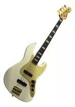 Bajo Electrico Squier By Fender Jazz Bass Gold Edition