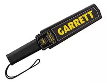 Detector De Seguridad Garrett Modelo Super Scanner V Color Negro