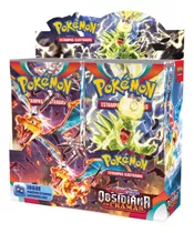 Booster Box Obsidiana Em Chamas Pokémon Tcg Copag Ev3