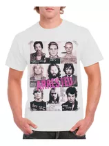 Playera Arrestados - Kurt Cobain, David Bowie, Jim Morrison