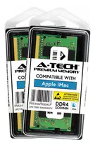 Memoria Ram 32gb A-tech Kit (2x 16gb) Ddr4 2400mhz Upgrade Para Apple iMac (2017 Retina 5k 27-inch) iMac (2017 Retina 4k