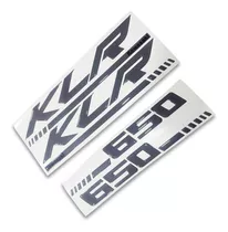 Kit De Calcomanias En Relieve Para Kawasaki Klr 650.