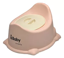 Troninho Para Bebe Com Tampa P/+18 Meses Criança Kababy Cor Rosa