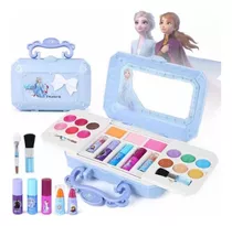 Maleta Maquiagem Frozen Disney Menina Princesas Infantil Cor Lilás