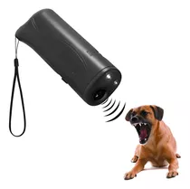 Adiestrador Ahuyentador Anti Ladrido Entrenador De Perros Color Negro Repelente De Ladridos R0r0