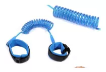 Correa Para Niños O Niñas De Seguridad Espiral 200 Cm Color Azul