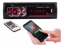 Autoestereo Desmontable Bluetooth Sd Mp3 Aux Usb Fm