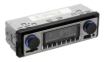 Radio Vintage Carro Antigo Mp3 Bluetooth Retro Fusca Opala