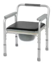 Silla Inodoro Portatil Con Asiento Elevainodoro Silfab I1020