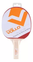 Raquete De Tênis De Mesa Force 1000 Vollo Ping Pong Cor Vermelho/preto Tipo De Cabo St (reto)