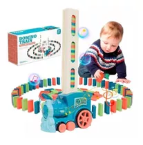 Tren Juguete Didáctico Niños Con Música Y Piezas Clicshop 