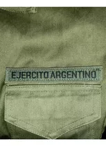  Bordado Ejército Argentino Original Años 80-90 Verde Od