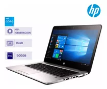 Laptop Hp 840 G3 Core I5 6th° 16gb Ram 500gb Ssd (tactil)