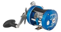 Carretilha Abu Garcia C3 6500st Striper Special Azul Direita