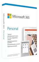 Microsoft Office 365 Personal Pc / Mac (box) Anual