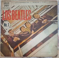 The Beatles  - N° 1 - Ep Argentino 1963 Con Tapa Original D