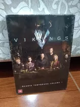 Box Dvd Vikings 4ª Temporada Completa Vol 1 - 3 Dvds Lacrado