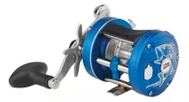 Carretilha Abu Garcia C3 6500st Striper Special Azul Direita