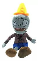 Pelúcia Zumbi Cone 30cms Plantas E Zumbis Plants Vs Zombies